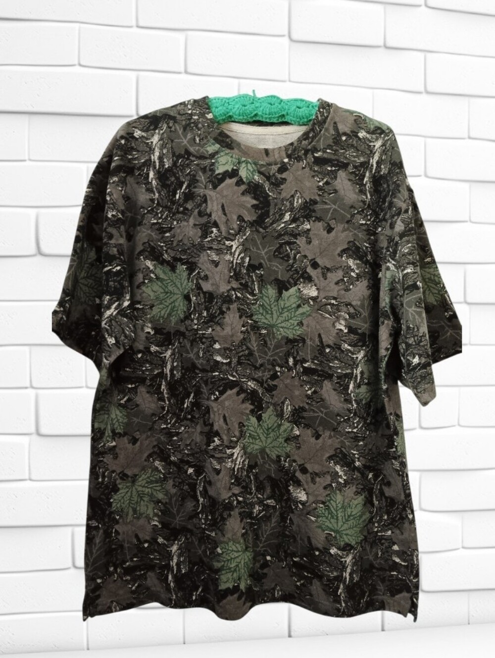 Maple Leaf Patterned Shirt